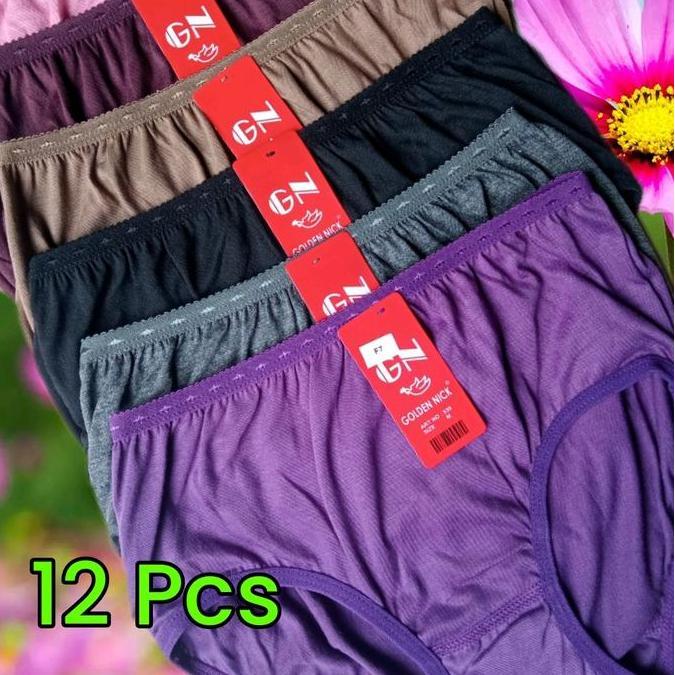 Lusinan CD Wanita Golden Nick warna gelap