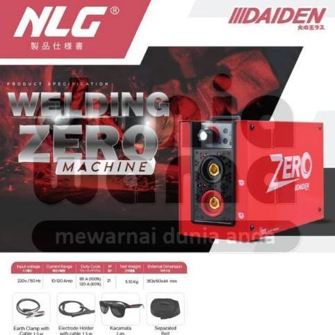 Daiden Zero 110A Mesin Travo / Trafo / Inverter/ Las Listrik 450 - 900 Watt 110 Ampere