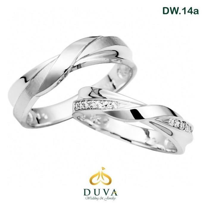 Cincin Kawin Nikah Tunangan Perak Couple DW.14a