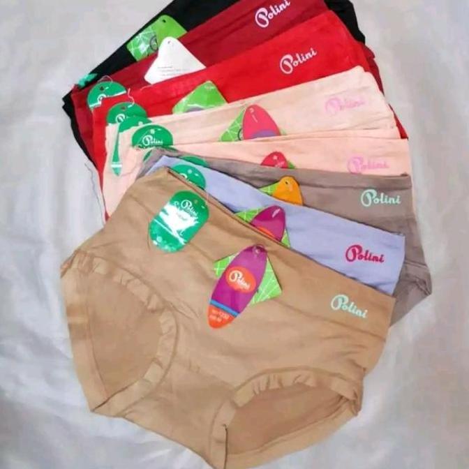 LUSINAN celana dalam wanita polini 1232 supersoft coolmax Lembut Nyaman
