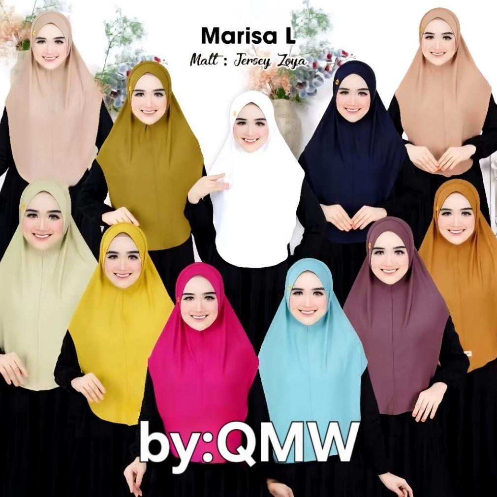 termurah marisa size l - hijab instan daily terbaru hijab jumbo terbaru bahan jersey zoya by qinara 