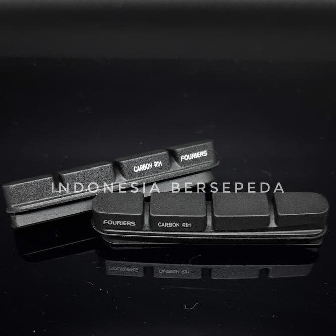 Fouriers Brake Shoe Campagnolo Carbon Rim - Karet Rem Campagnolo