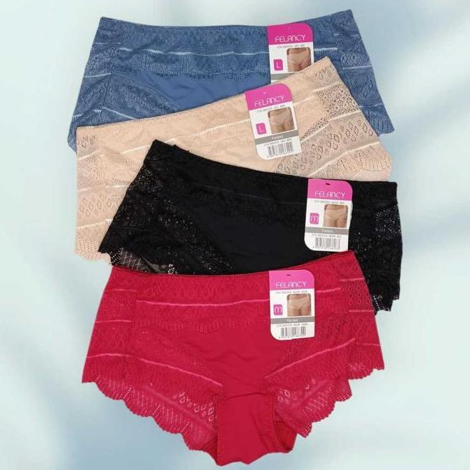 Felancy- Celana Dalam Wanita Renda 0354 - Boxshort