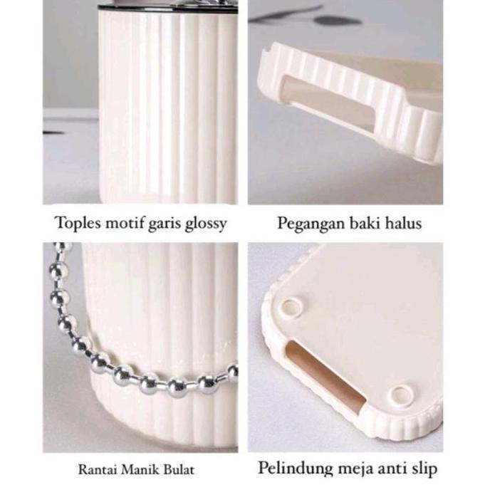 toples aesthetic  tempat penyimpanan cookies/permen