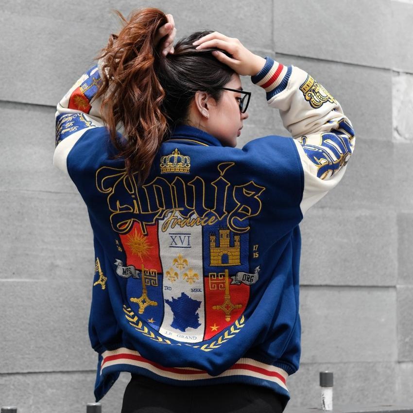 Diskon Varsity Jacket - Louis