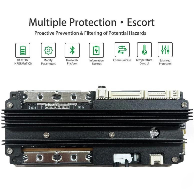 JBD BMS Smart BMS LiFePo4 16S 48V BMS 8S 24V 100A 120A 150A 24S 3.2V LFP BMS 7S 13S 18S 21S 22S 3.7V