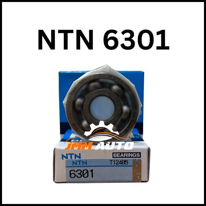 DISKON BEARING NTN 6301 POLOS TANPA TUTUP LAHER BEARING JAPAN NTN ORIGINAL 