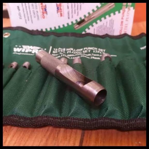TERMURAH WIPRO PLONG PELUBANG LUBANG PLAT KULIT 1 SET 3-12MM