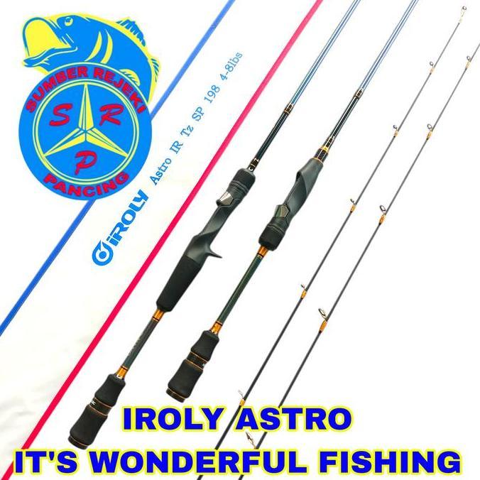 Joran Iroly Astro Bait Casting/Spining Carbon Solid