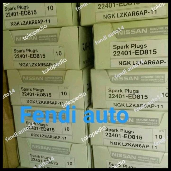 TERLARIS BUSI NGK MOBIL NISSAN MARCH ASLI MADE IN JAPAN 