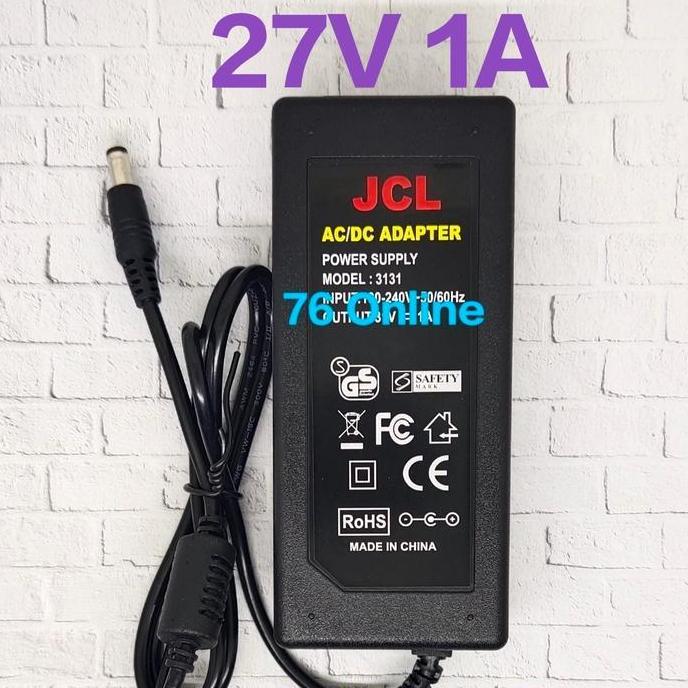 HARGA DISC - adaptor 27v1a /adaptor 27V 1A bodi besar