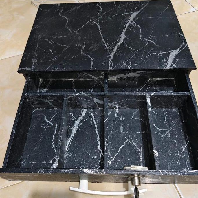 LACI SERBAGUNA SEKAT 6 LACI KASIR LACI BONUS KUNCI Furniture Kayu