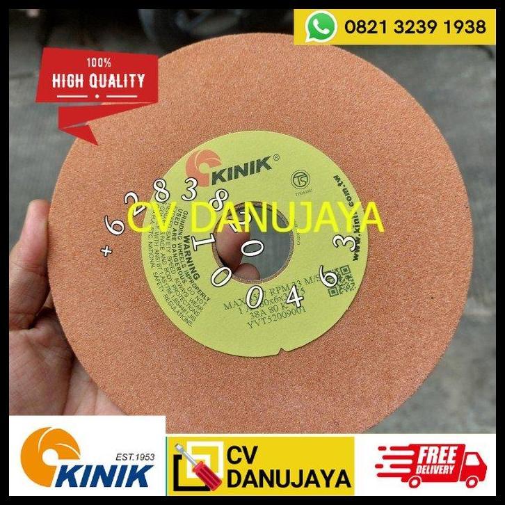 DISKON BATU GERINDA KINIK 7 INCH 180 X 6 X 31.75 38A GRINDING WHEEL 