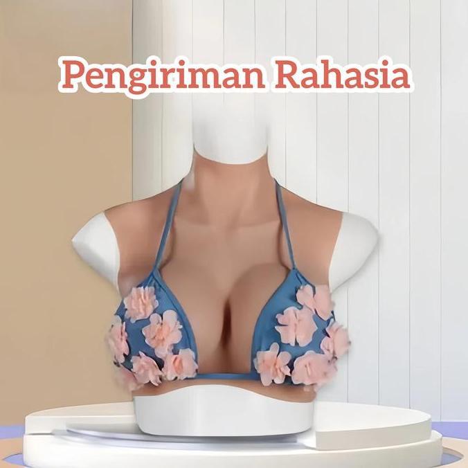 Payudara Silikon Cross Dressing Prostesis Payudara Palsu Ekstra Besar untuk Cosplay dan Crossdressin