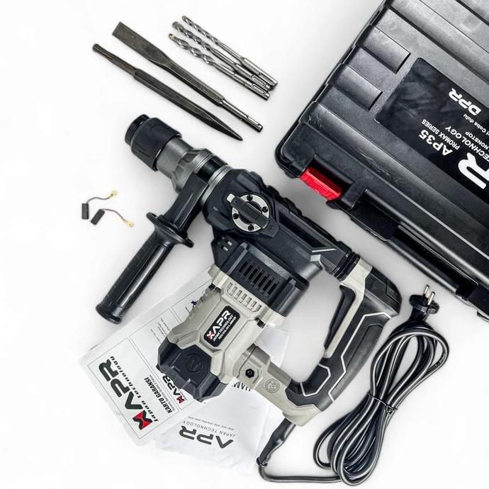 Bor Rotary APR JAPAN A35 PRO MAX Hammer Drill Mesin Bobok Beton Tembok