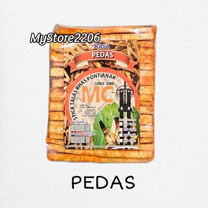 Fooding- Stik Talas / Stick Talas / Bu Si / Busi / Snack Talas Mc Dan Asen - Pontianak