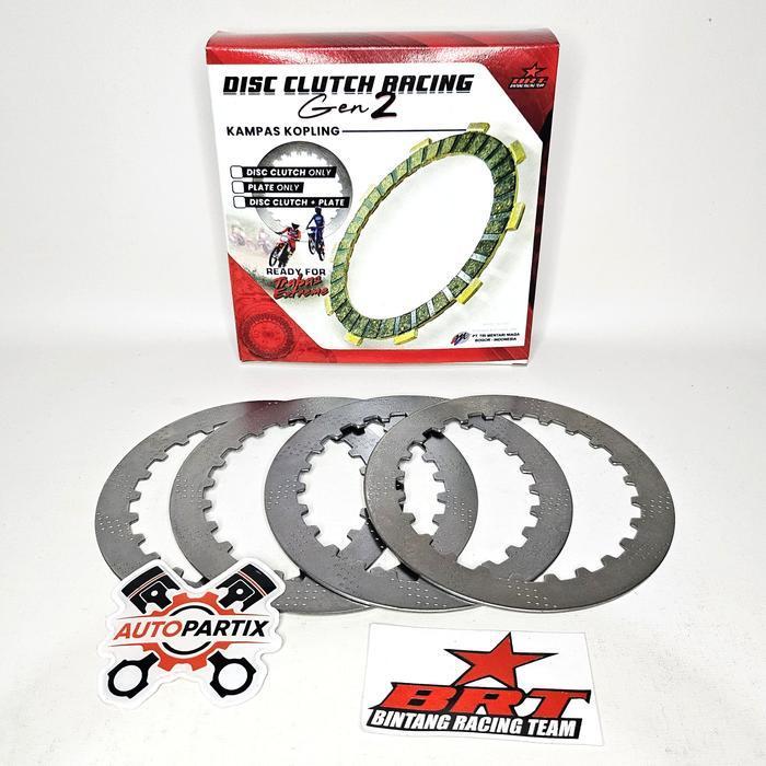 HOT SALE PLAT KAMPAS KOPLING BRT VIXION OLD Pelat Gesek Kopling Plat Kampas Kopling Vixion Old BRT