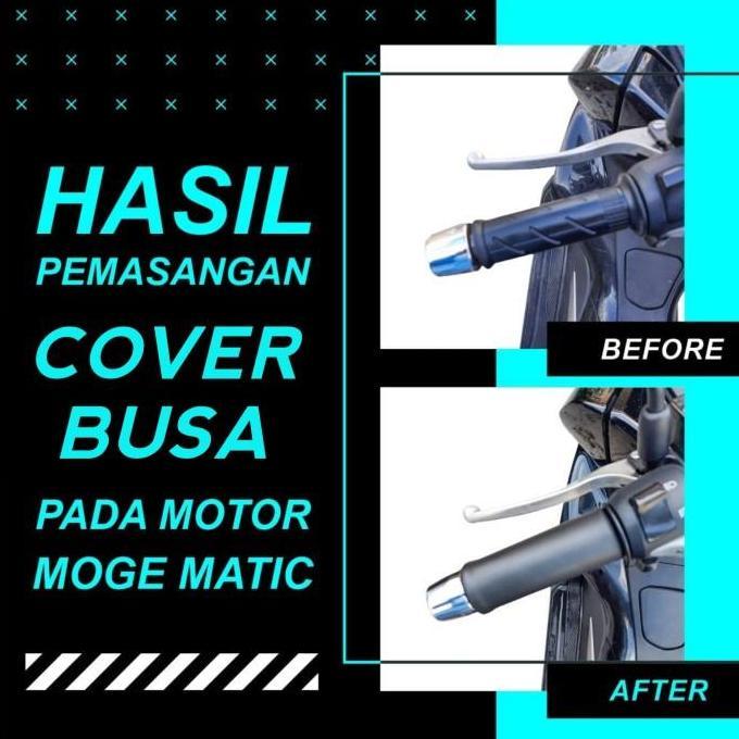 Allthebest- COVER HANDLE MOTOR. COVER STANG MOTOR. STANG HAND GRIP BUSA PREMIUM