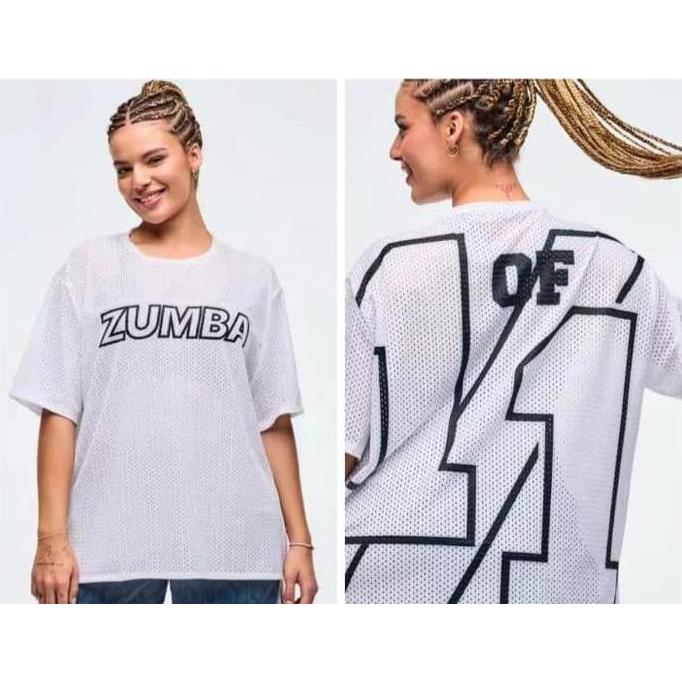 Letsfit- Zwear Kaos Olahraga Zumba Motif 1/1