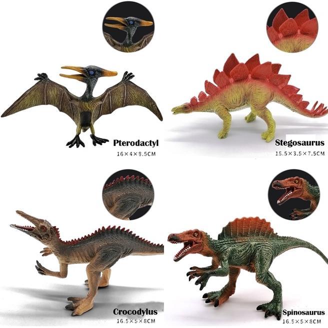 favorit mainan anak dinosaurus action figure dinosaur karet dino trex