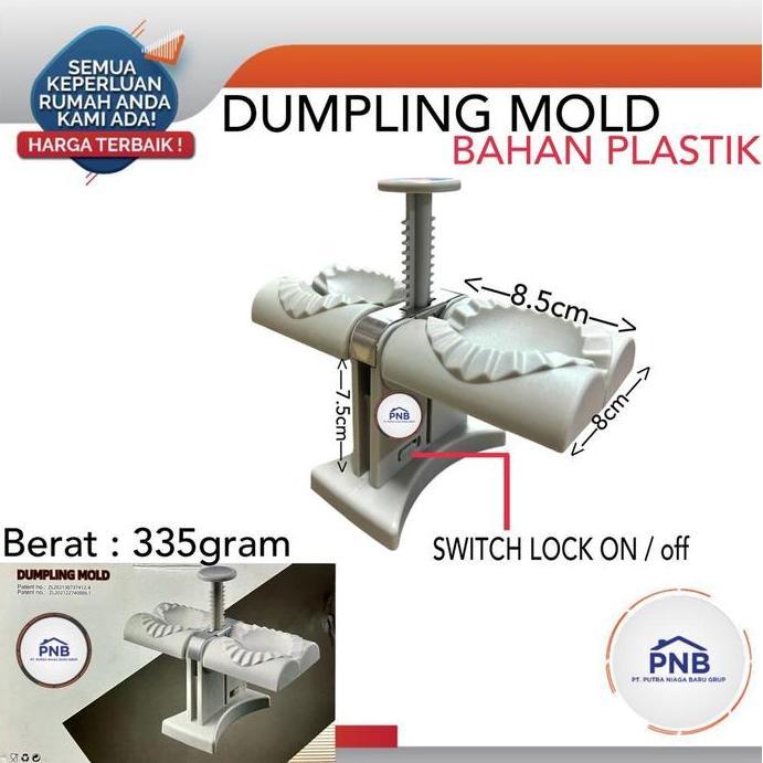 CETAKAN PANGSIT PASTEL DUMPLING GYOZA MOLD OTOMATIS JS