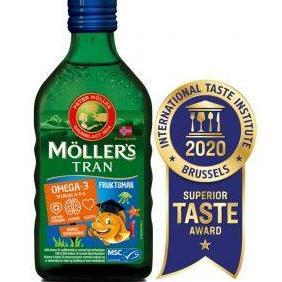 Lansungkirim- Moller'S Tran Cod Liver Oil - Minyak Ikan Cod Segar Dari Lofoten Norwegia Utara Kaya O