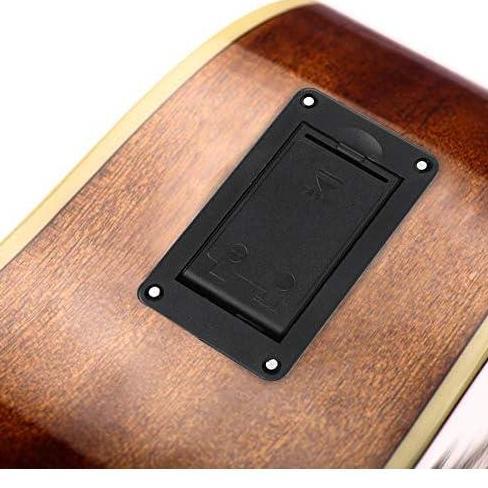 Box Battery Holder 9V Elektrik Bass Gitar Tempat Batere Case 9V