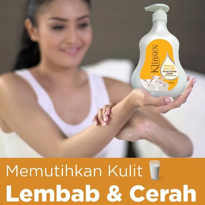 Bytxc- Hand Body Lotion Klinsen Whitening Goat'S Milk 800 Ml