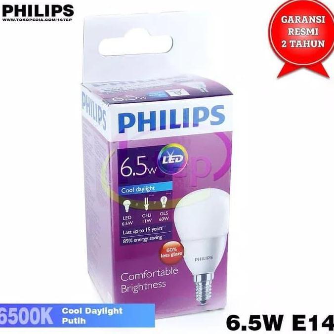 Lightfast- Lampu Led E14 6,5 Watt Philip ( Putih / Kuning )