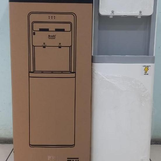 ARASHI Dispenser Air AMD 02BC - Galon Bawah - Dingin Es Dan Panas