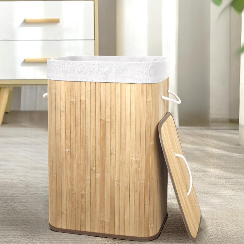 [ZR] Keranjang Laundry Rotan Keranjang Baju Laundry Kotor Bag Serbaguna Anyaman Untuk