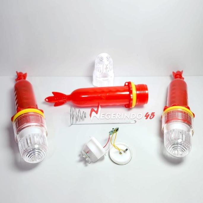 Lightfast- Torpedo Light Led / Lampu Torpedo / Lampu Klip Nelayan Warna Warni
