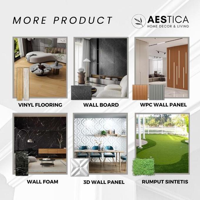 Lis Siku  Aksesoris List Plafon PVC Dekorasi Dinding Rumah | AESTICA