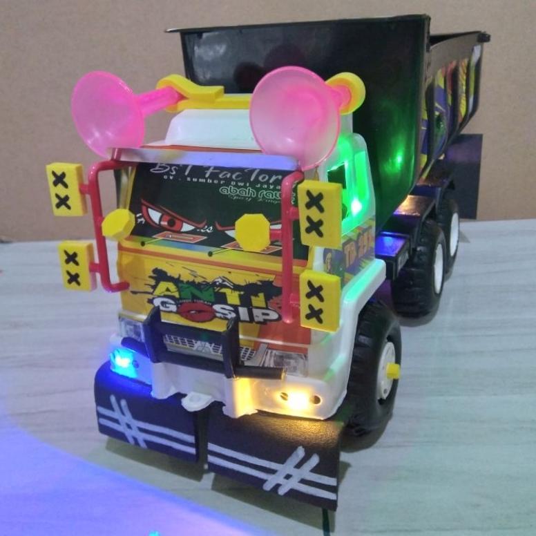LIMITED [COD] TRUK MODIFIKASI MOBIL PLASTIK TRUCK MAINAN TRUK PASIR TTP02 AVENGER