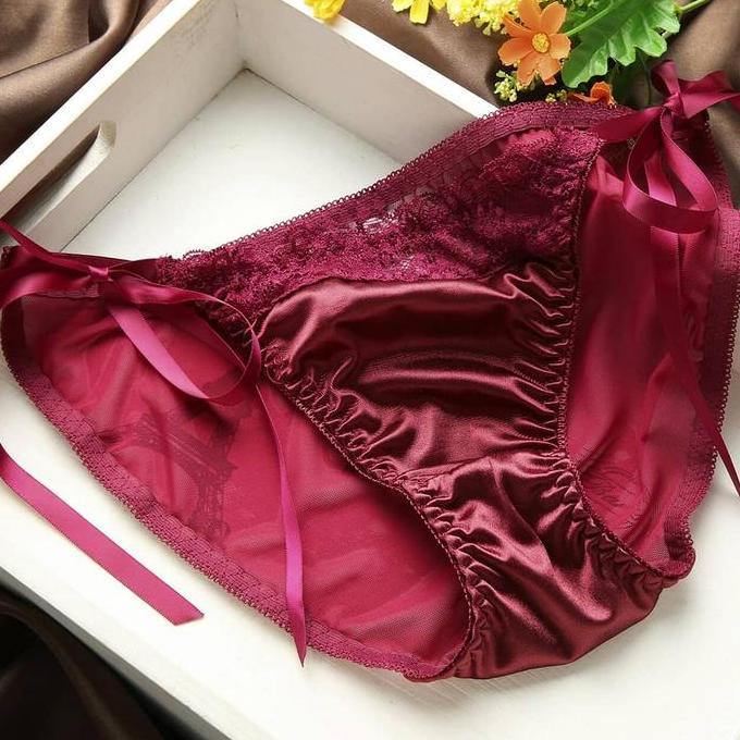 Grosir Push Up Bra Set Bh + Celana Dalam Wanita Sexy Elegant Model Lingerie Buka Depan Busa Renda Se