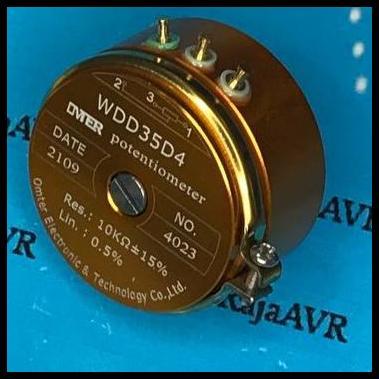 TERBARU POTENSIOMETER PLASTIC CONDUCTIVE LINEAR WDD35-D4 10K OHM