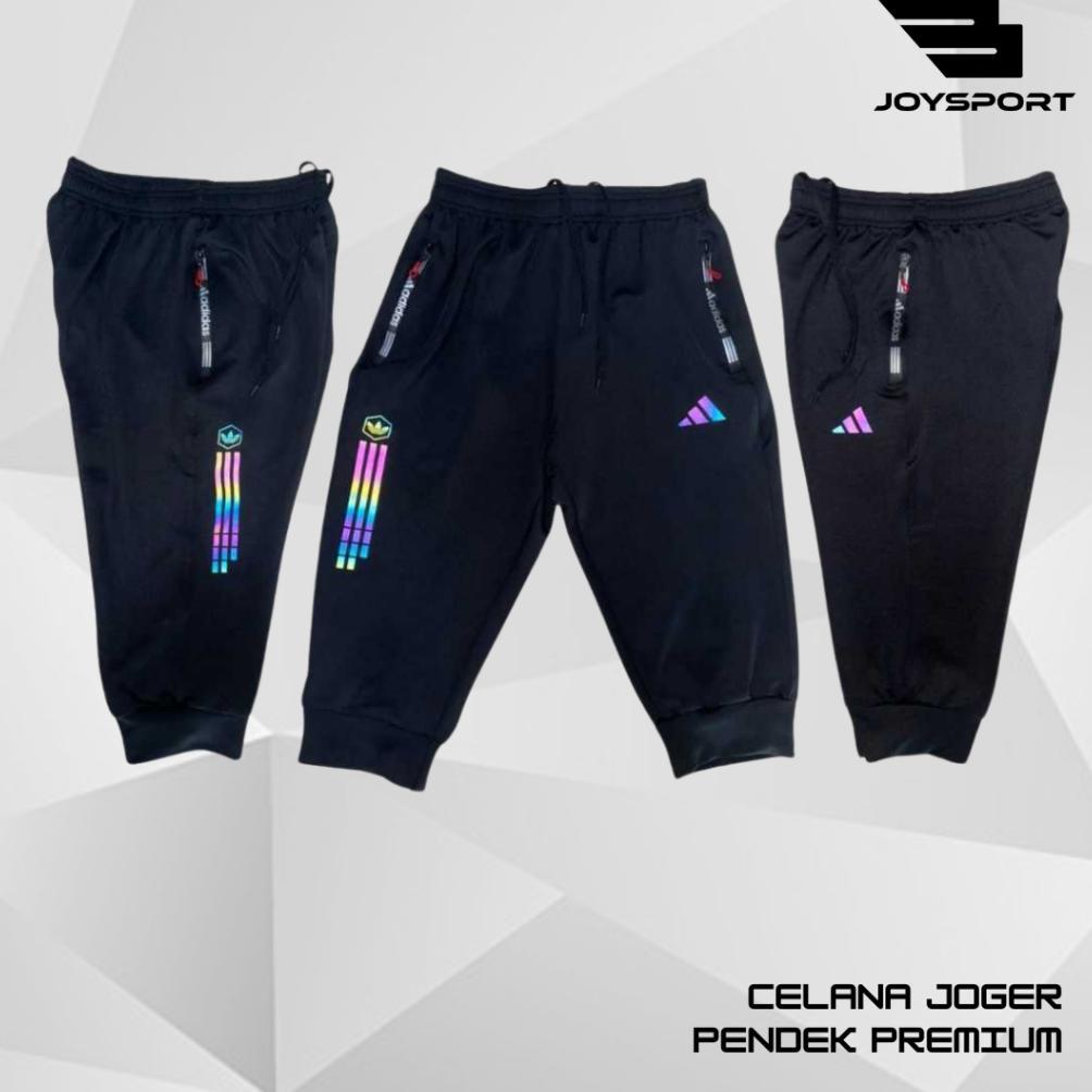 Best Sale Celana Training Jogger 3/4 Joger Pants Olahraga Premium Pria Wanita 7/8