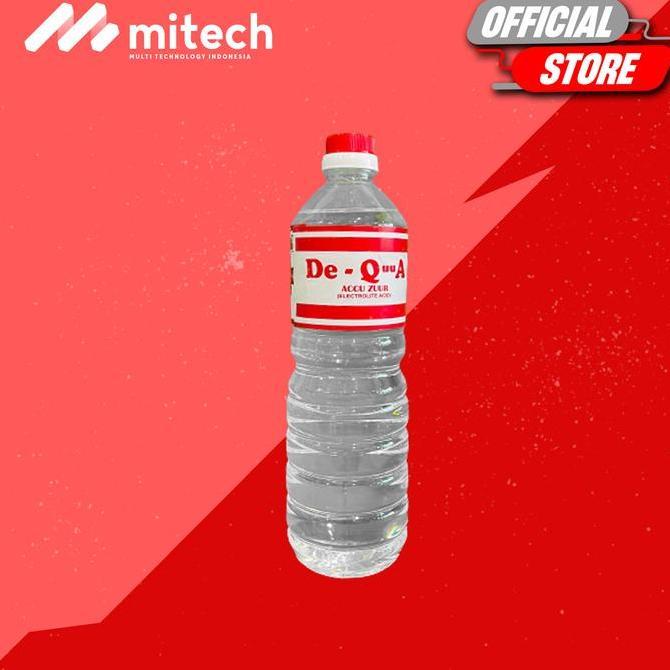 Air Accu Zuur 6L Merah / Biru - Air Aki Mobil Original