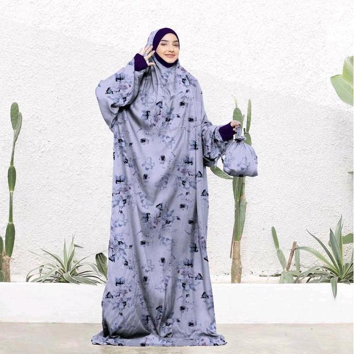 Mukena Malaysia / Mukena Hadramaut motif / Mukena Manset