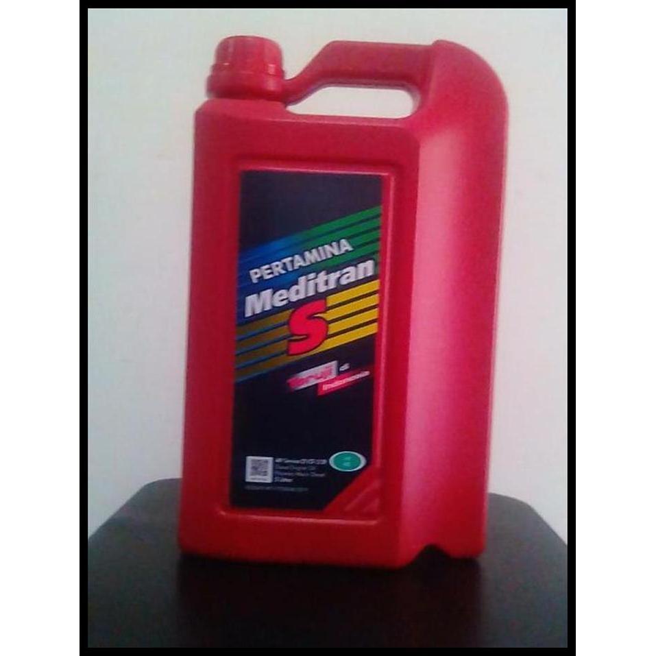 TERMURAH OLI MESIN MOBIL DIESEL MEDITRAN S 5 LITER 