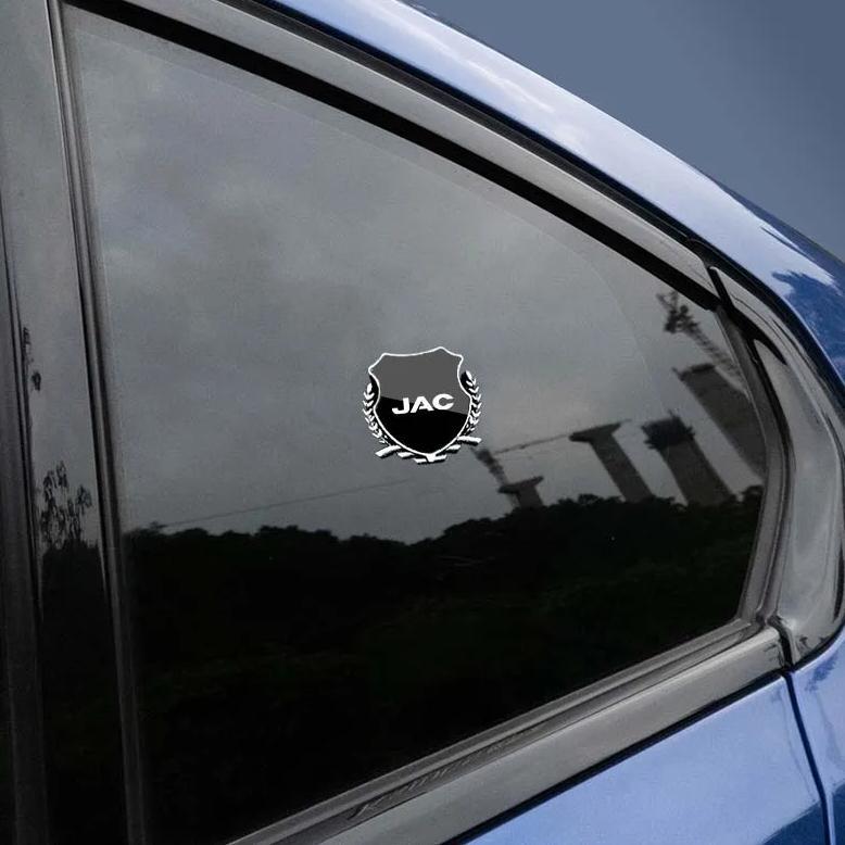 Car Side Modification Sign Triangular Metal Sticke For JAC Refine J3 J2 S5 A5 J5 J6 J4 Vapour S2 T8 