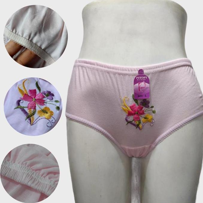 Grosir Celana Dalam Wanita Bordir Bunga Jumbo Cd Wanita Polos Bordir Cd Ibu Hamil Ecer Xxxl Xxl Xl L