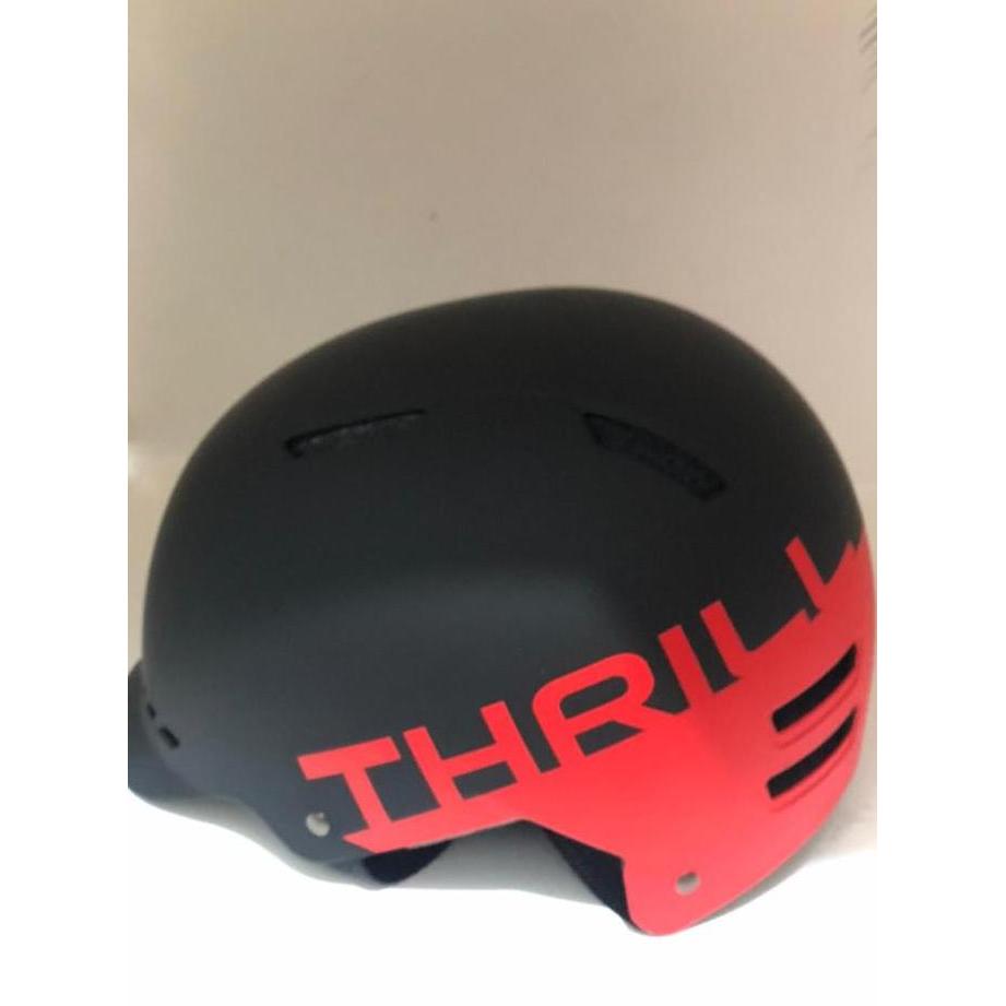 HELMET SEPEDA GUNUNG LIPAT THRILL URBAN SIZE L HITAM MERAH