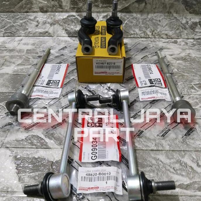 MOUWIZ LINK STABILIZER+LONG TIE ROD+TIE ROD END GRAND NEW AVANZA XENIA 2016 UP SET 6PC ORIGINAL Car