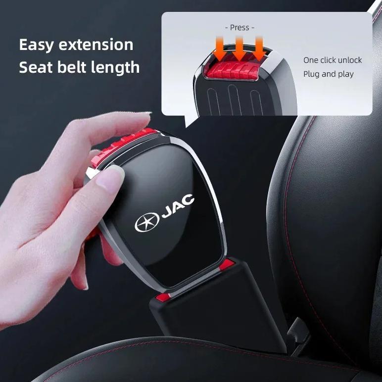 Car Seat Belt Buckle Plug Auto Safety Strap Extension Accessories interior For JAC Refine J3 J2 S5 A