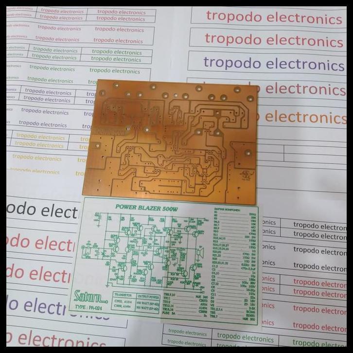 DISKON PCB POWER AMPLIFIER BLAZER 500 WATT 
