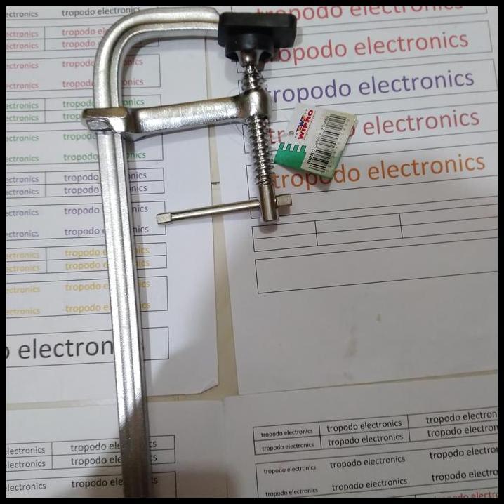 TERMURAH CATOK CLAMP F STEEL WIPRO PANJANG 40 CM 