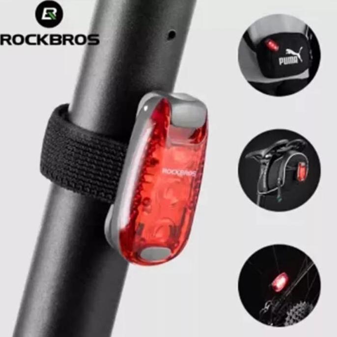 Rockbross Lampu Sepeda Belakang-Tail Light Multi Usage waterproof