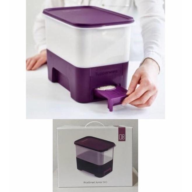Tupperware Rice smart junior 5kg tempat beras Original