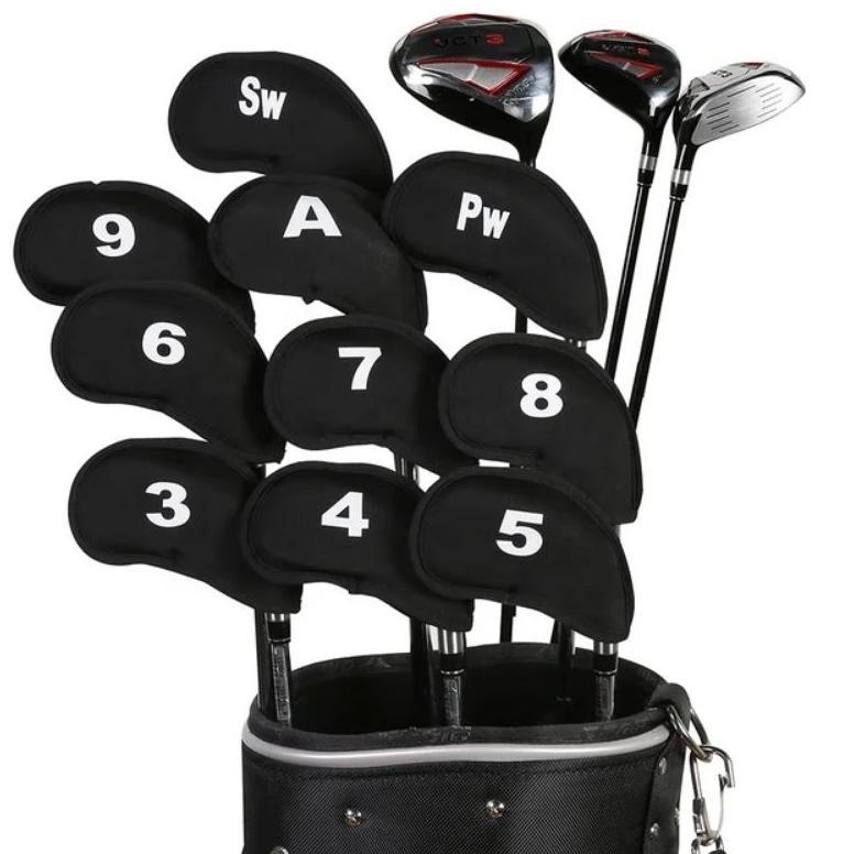 Cover Pelindung Kepala Stik Golf Sarung Pelindung Cover Stik Golf Set Iron Club Stik